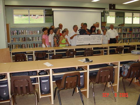 $3000 donation by Class of 553