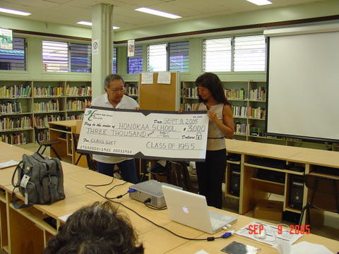 Class of 55 donates $3000